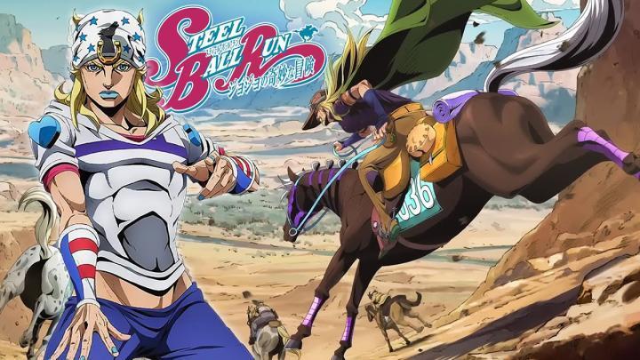انمي JoJo Steel Ball Run الحلقة 3 الثالثة مترجمة