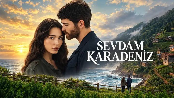 مسلسل حبي هو البحر الاسود الحلقة 1 الاولى مترجمة HD